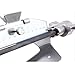 SOPOGER Archery Arrow Fletching Jig Metal Arrow Vanes Jig Kit Straight Fletcher Jig Tool with Magnetic Fletching Clamp for Arrows DIY (Silver)