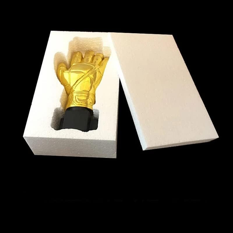 European Football Golden Ball,Resin Trophy Fan Memorabilia,Trophy Souvenir Soccer,New Ballon d'Or Trophy Football Golden Ball for Football Match Commemoration Memorial Award Fan