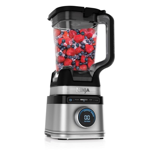 Detect Power Blender Pro 1200W with 2L Jug (1900ml Max Liquid Capacity), Powerful Blender for Blending Smoothies, Chopping Vegetables & Mixing Frozen Drinks, Black, TB201UK