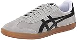 Onitsuka Tiger Tokuten Classic Soccer Shoe,LIGHT GREY/BLACK,6