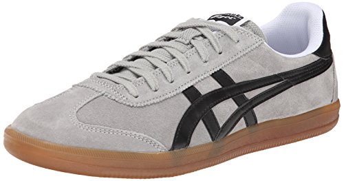 Onitsuka Tiger Tokuten Classic Soccer Shoe,LIGHT GREY/BLACK,6