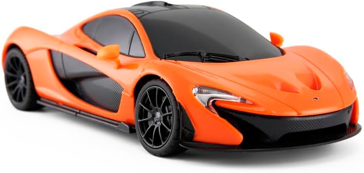 Miniatura 3 de PowerTRC Coche de control remoto eléctrico con licencia McLaren P1 con 2.4Ghz Radio a escala 124 RC Super Sport Racing Hobby Model Toy para niños,