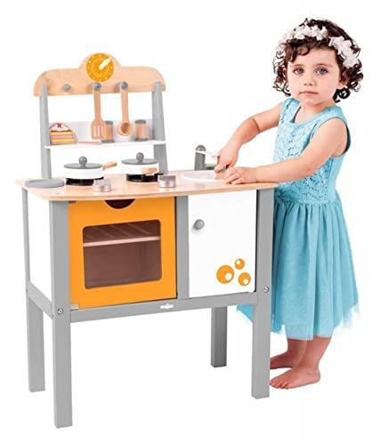 Kinderküche Aus Holz Holz Kinder SpielkÜche Kinderküche Spielzeug Küche Kleinkinder Holzküche – Bild 5