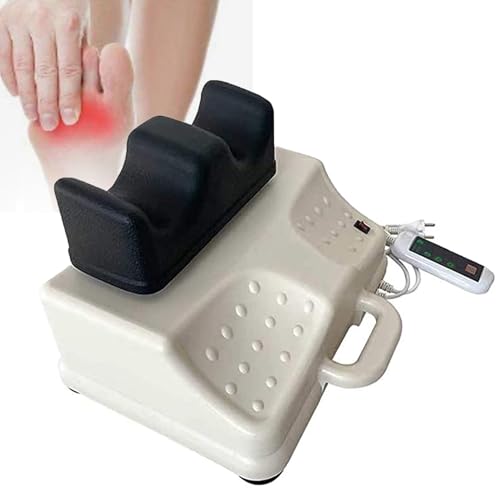 Smart Swing Foot Massager Machine, Fitness Blood Chi Machine con Control por Cable, Ejercitador Aeróbico Pasivo con 10 Niveles de Velocidad Ajustable y Frecuencia de Balanceo 80-190/Min, Alivia la Fatiga y Molestias, para Uso en Casa