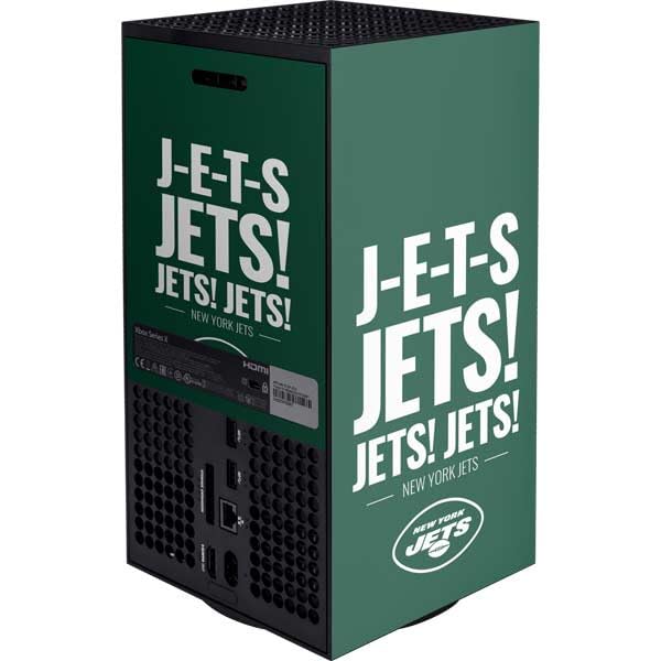 Skinit Decal Gaming Skin Compatible with Xbox Series X Console - Officially Licensed NFL New York Jets Team Motto Design