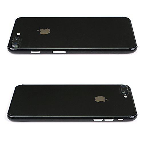 Toeoe iPhone Jet Black Skin, Full Body Protection Sticker Decal for iPhone 7 Plus Jet Black