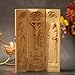 Catholic Altar Jesus Christ- Virgin Mary- St. Anthony Wood Carving Icon Catholic Home Decor Handmade Home Decor Catholic Home Altar