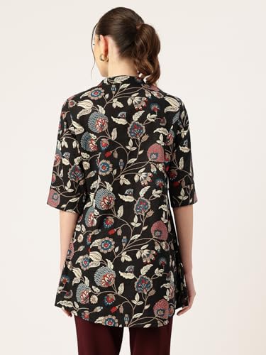 Image of Printed Mandarin Shirt - Casual & Chic (S-3XL)