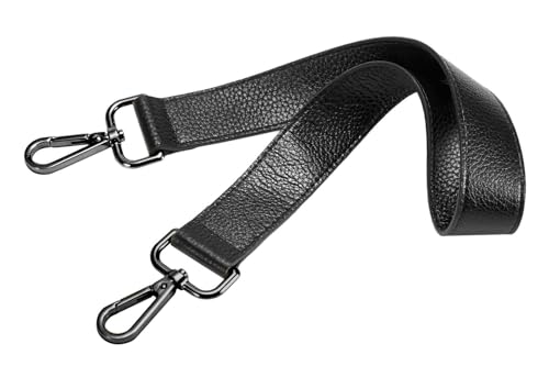 Image of 24.8 inch Leather Replacement Strap for Handbags Shoulder Bag with Metal Buckles