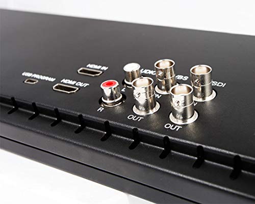 Image of FEELWORLD D71 Plus 3RU Dual 7 inch 3G SDI Broadcast Rack Mount Monitor 1920x1200 HD LCD IPS Screen with 3 Color Tally Light HDMI AV Input Output