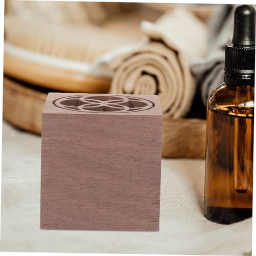 Difusor de aroma eléctrico de madera natural miniatura 4