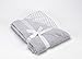 Textiles Mora Manta para Bebé Pompon - Mini Cuna 80X110Cm - Gris - Mantas, unisex