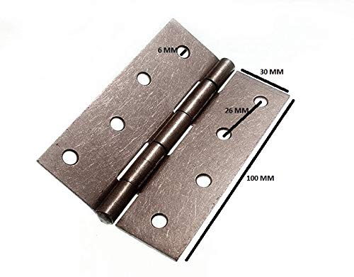 Charnières en acier de haute précision 100 mm pour une ferrure durable - 2