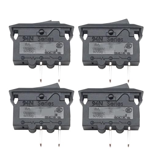 Disjoncteur à bascule série 94N 10A pack de 4 pour protection thermique