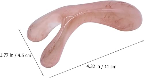 Miniatura 2 de Healifty 3 unids exfoliante de nariz multiusos masajeador de resina facial raspador portátil para masaje de acupuntura