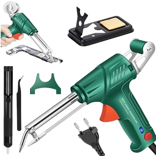 Image of Serplex Soldering Gun 60W Kit Set, Trigger Feed, Tin Holder, Up to 480C