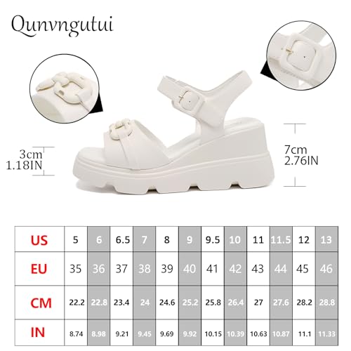Image of Women's Comfort Padded Flat Peep Toe Slingback Sandals with Ankle Strap Shoes White US5