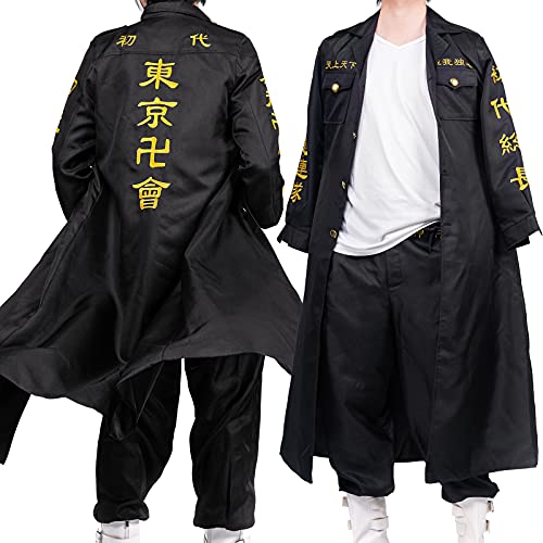 ShioewBy Anime Embroidered Tokyo revengers cosplay costume Tokyo Manji Gang's uniform for adult