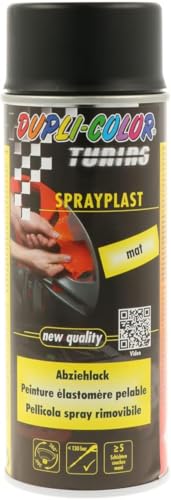 DUPLI-COLOR 388033 Sprayplast schwarz matt 400 ml