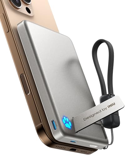 モバイルバッテリー MagSafe対応 10000mAh 薄型 Qi2認証 P73