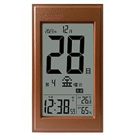 Amazon.co.jp: ADESSO(アデッソ) 日めくり電波時計 KW9254 デジタル