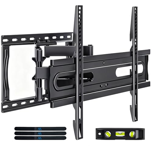 Support mural TV mouvement complet 32-65" bras articulé VESA 400x400