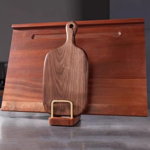 Schneidebrett-Regal aus Holz, Küchenaufbewahrung für Schränke, Schneidebrett-Halter und Topfdeckelständer, perfekt für effiziente Küche und platzsparende Lösungen