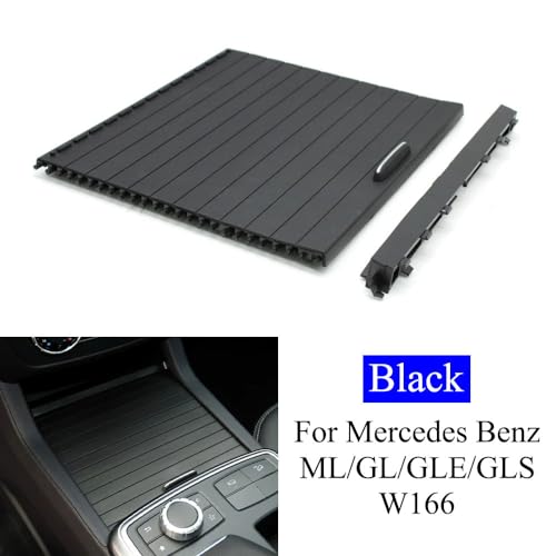Cubierta enrollable para portavasos, consola central frontal para Mercedes Benz miniatura 4