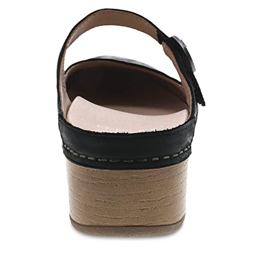 Image of Dansko Bria Slip-On Mary Jane Mule Clogs for Women - Memory Foam and Arch Support for All -Day Comfort and Support