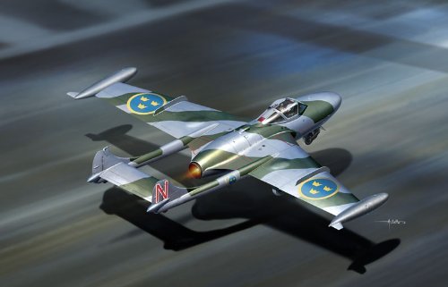 (未使用･未開封品)　サイバーホビー 1/72 デ・ハビラント DH-112 ベノム NF-3 v1yptgt Amazon | Cyber Hobby Models De Havilland DH-112 Venom NF-3