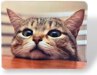 マウスパッド ねこ 21cm 26cm 三毛猫 プリント にゃんこ PC マウスパット