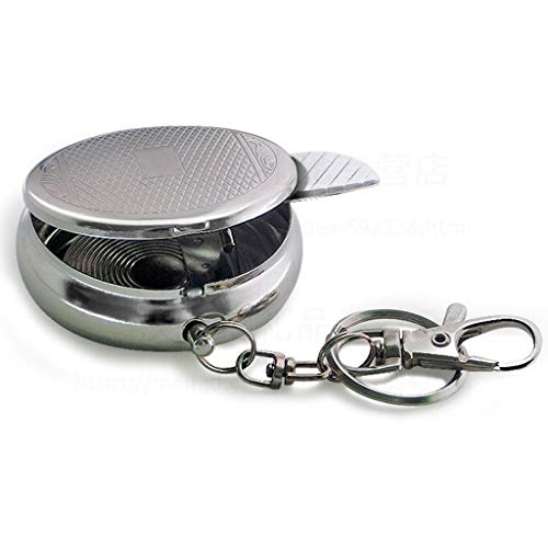 FKJLUN Cendrier pour Les Cigarettes Cendrier de Poche en Acier Inoxydable avec cendrier à Cigarettes Cendrier Coupe-Vent Cover