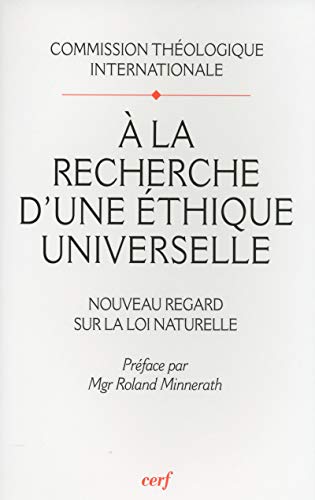 Télécharger A la recherche d'une éthique universelle Francais PDF