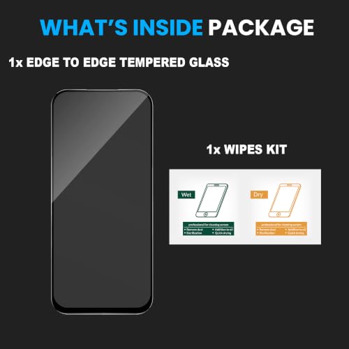Image of ArmourPro Tempered Glass for Redmi 17 5G - 9H Screen Protector with Black Border, Anti Scratch, Edge-to-Edge Coverage, HD Clarity, Smooth Touch, Case Friendly | Black