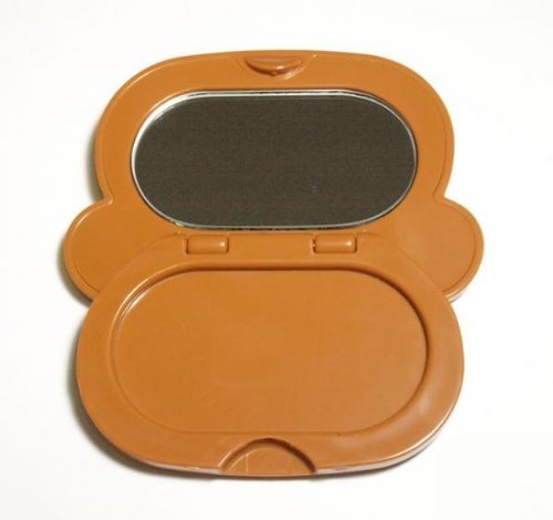 Amazon | リラックマ 顔型コンパクトミラー（リラックマ） | メイク