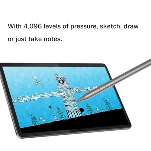 Image of Tab Pen Plus for Lenovo Tab Pen Plus AP500U /AP501U, Tab Pen Plus for Lenovo Tab M11, Tab P12, Tab M10 5G, Tab K11, Tab Y700, Legin Tab Gen 3 Pen Support LPP 2.0 Protocols (Silver)