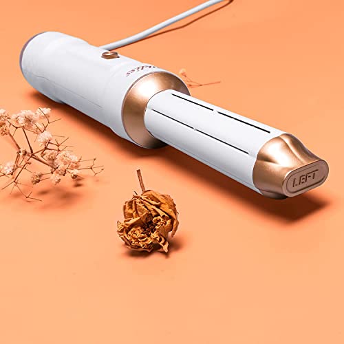 Foto von Warmluftbürste, 2022 Neuer 6 in 1 Air Wrap Hairstyler mit Haartrockner, Links Rechts Lockenstab, Rundbürstenföhn, Massage Heißluftbürste, Haarglätter Bürste, Airwrap für Alle Haartypen Geeignet