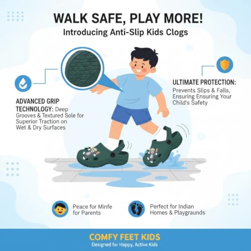 Image of GLJ Clogs for Kid Boy and Girl