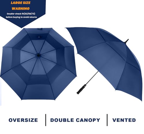 Baraida 62 Inch Auto Open Golf Umbrella