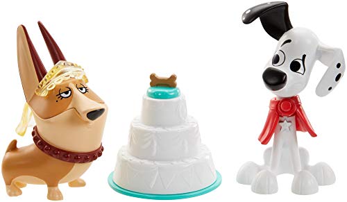 フィギュア　犬　101 Disney Dalmatians Roger 2 One Hundred and One Dalmatians Roger And Anita And Pongo And