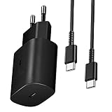 caricabatterie samsung s7 🤩 【25W per Caricatore Samsung Rapido 】supporta la tecnologia di trasmissione di potenza 3.0 con cavo PD e 2m USB C, con una potenza massima di 25W (retrocompatibile con 20W). La ricarica da 0% a 100% richiede solo un'ora. È 5 volte più veloce di un normale caricabatterie e risparmia 1,8 ore.