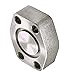Anchor Fluid Power W37-12-12 Code 61 Carbon Steel Blanking 4-Bolt Flange, Flat Face Type, 0.75" Pad Size