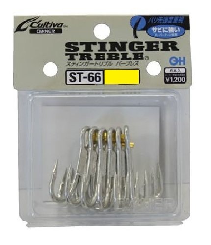 Owner ST-66 Triple Hook Stinger No. 5/0 – Heavy-Duty Saltwater Fishing Hook - View #9