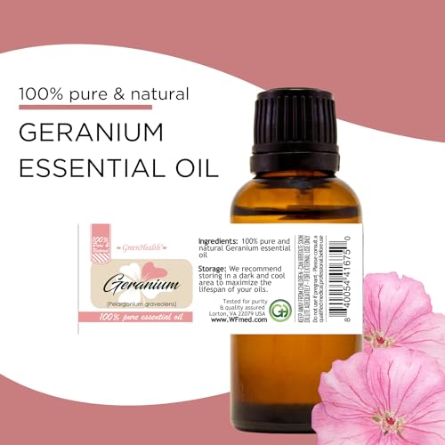 Aceite Esencial de Geranio 118 ml Puro miniatura 5