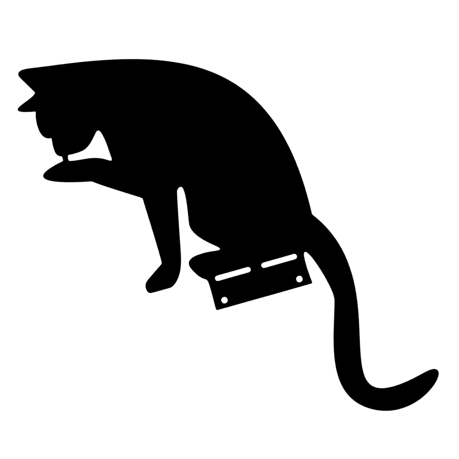 Chat en fer forgé Housoutil pour animer votre balcon et votre cour ombragée