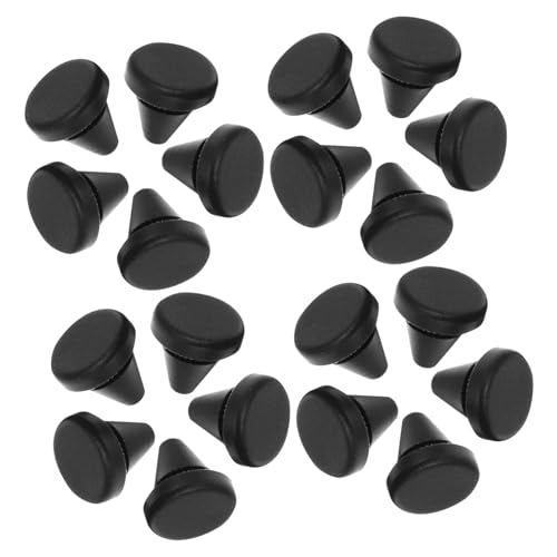 AUTSUPPL 20pcs 6.0 Silicone Rubber Plugs for High Temp Sealing Vibration Dampening Easy Install Protector for Holes Tapered Rubber Grommet