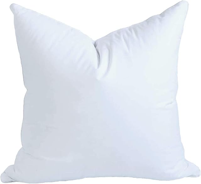 MoonRest 24x24 Inch Synthetic Down Alternative Square Pillow Insert Form Stuffer for Sofa Shams, Decorative Throw Pillow, Cushion and Bed Pillow Stuffing - Hypoallergenic 24X 24