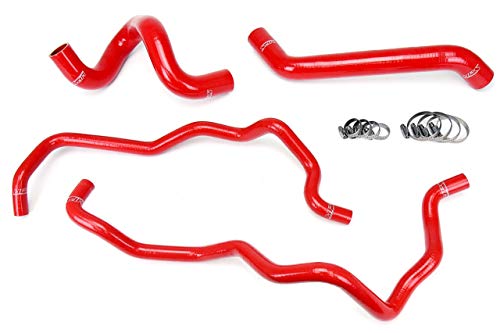 Hps 57-1220-Red Red Silicone Radiator Coolant/Heater Hose Kit #TOP17
