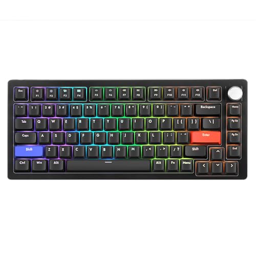 DrunkDeer A75 ラピッドトリガー キーボード メカニカル TKL 磁気スイッチRGB...