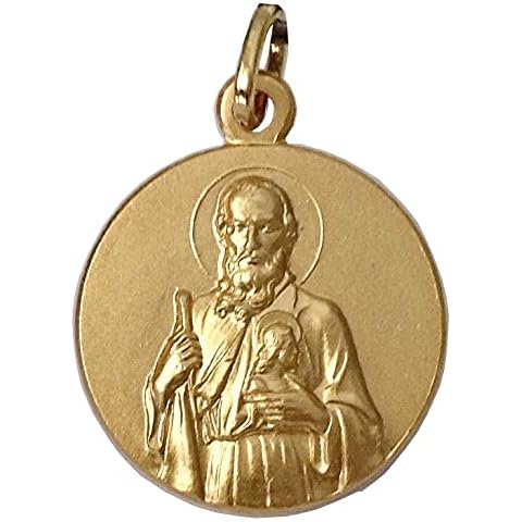 SAINT JUDE THADDEUS APOSTLE MEDAL - PATRON SAINT OF IMPOSSIBLE CASES - 100% MADE IN ITALY Cover